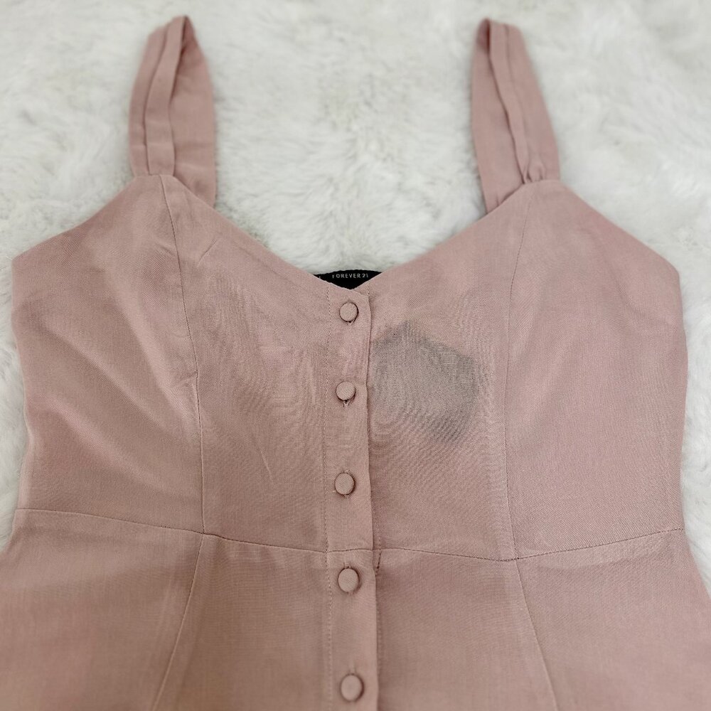 Forever 21 Women’s Woven Blush Dress - Picture 2 of 13